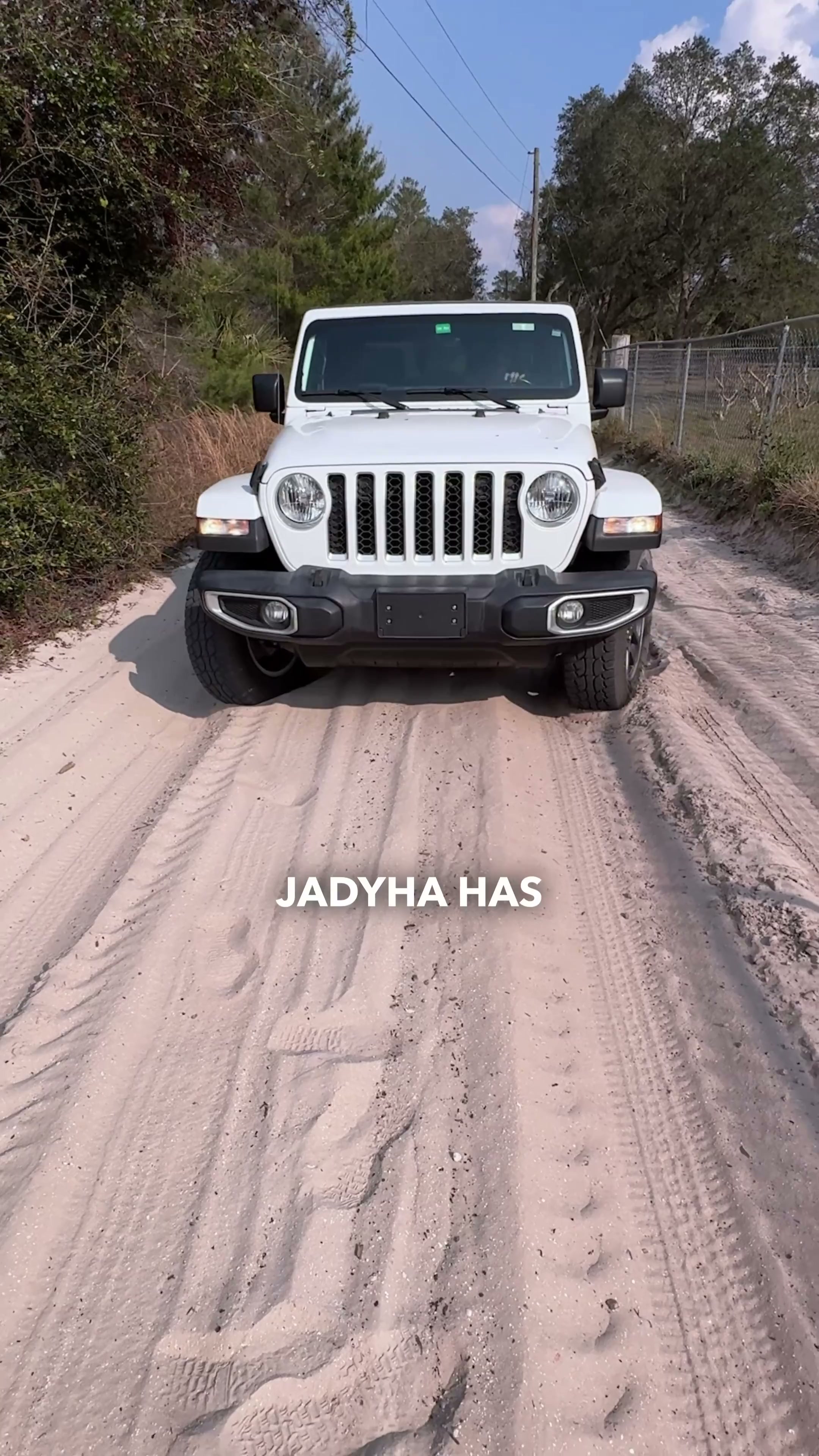 Getting the Jeep stuck